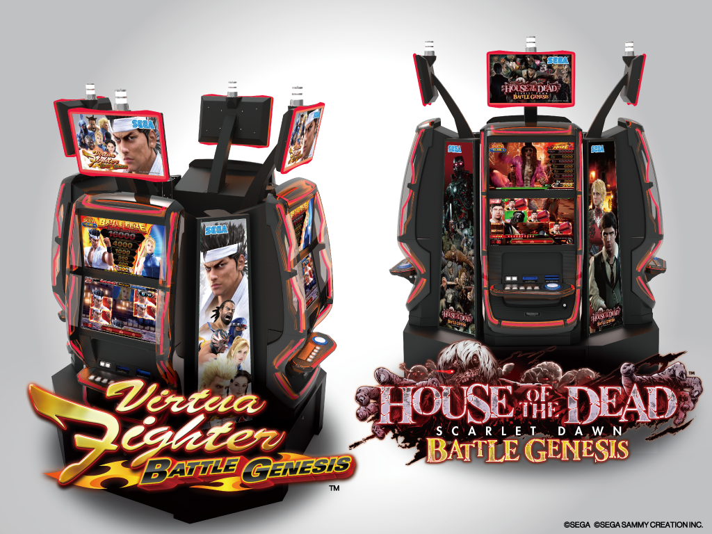 G2e Asia 2019にてセガipスロットゲームの全貌を公開 第1弾は Virtua Fighter と House Of The Dead セガサミークリエイション株式会社 Sega Sammy Creation Inc